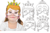 Máscara princesa - Máscaras creativas para niños – 10doigts.fr