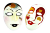 Máscaras blancas para decorar - Tamaño adulto - Máscaras creativas para niños – 10doigts.fr