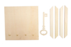 Wooden Key Wall Rack - 3 - Keychains and Key Holders for Dad - 10doigts.com - Keychains and Key Holders for Dad – 10doigts.fr