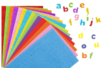 MAXI LOT  : 14 planches pailletées + 14 planches classiques - Alphabet Stickers, Messages – 10doigts.fr