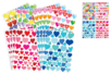 Mega Heart Sticker Set - 1 - Heart Stickers - 10doigts.com - Heart Stickers – 10doigts.fr