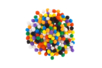 Mini-pompones de colores vivos - 200 pcs - Pompones para manualidades creativas – 10doigts.fr
