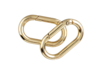 mousqueton oval à ressort or - Keychains – 10doigts.fr