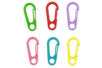 Colored Metal Carabiners - 6 Pieces - 1 - Keychains - 10doigts.com - Keychains – 10doigts.fr