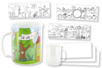 Coloring Mug - Transparent Plastic - 10doigts.fr
