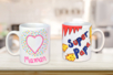 Taza de porcelana para decorar - Soportes de cerámica para decorar – 10doigts.fr