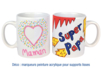 White Porcelain Mug - 2 - Mother's Day Crafts - 10doigts.com - Mother's Day Crafts – 10doigts.fr