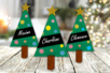 Marcador de lugar árbol de Navidad - Soportes de corcho – 10doigts.fr