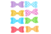 3D Butterfly Bow Stickers - 8 Pieces - 1 - Fancy Stickers - 10doigts.com - Fancy Stickers – 10doigts.fr