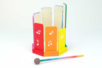octoblock de madera pintado - Instrumentos de madera – 10doigts.fr