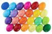 Colored Plastic Eggs - 6 cm - 1 - Creative Easter Eggs - 10doigts.com - Creative Easter Eggs – 10doigts.fr
