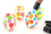 Decorating Easter Eggs with Finger Stamps - 7 - DIY Easter Crafts - 10doigts.com - DIY Easter Crafts – 10doigts.fr