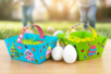 Easter Mini Baskets - 1 - DIY Easter Crafts - 10doigts.com - DIY Easter Crafts – 10doigts.fr