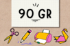 rafia de papel 90 gr - Papel de dibujo – 10doigts.fr