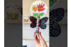 papillon carte à gratter - Actividades manuales animales: nuestras ideas creativas para los niños – 10doigts.fr