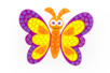 Mosaic Butterfly Kit - 6 Pieces - 3 - Paper and Foam Mosaics - 10doigts.com - Paper and Foam Mosaics – 10doigts.fr