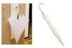 White Decoratable Umbrella - Child Size - 2 - Opaque Plastic - 10doigts.com - Opaque Plastic – 10doigts.fr