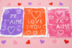 easy paint craft child valentine printing - Valentine's Day Crafts – 10doigts.fr