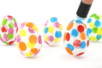 Decorating Easter Eggs with Finger Stamps - 5 - DIY Easter Crafts - 10doigts.com - DIY Easter Crafts – 10doigts.fr