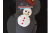 pintura hinchable de muñeco de nieve fácil navidad invierno - Actividades manuales de Navidad – 10doigts.fr