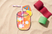 pintura papel crepé - Actividades manuales Verano – 10doigts.fr