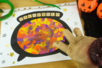 Pintura limpia Halloween Caldero - Actividades manuales Halloween – 10doigts.fr