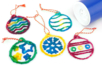 Salt Painting: Christmas Ornaments - 1 - Christmas Tree Ornement Crafts - 10doigts.com - Christmas Tree Ornement Crafts – 10doigts.fr