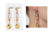 Gold Ear Studs - 10 Pieces - 5 - Earrings - 10doigts.com - Earrings – 10doigts.fr