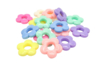 Perles acrylique fleurs pastel - 40 perles - Abalorios Acrílicos – 10doigts.fr