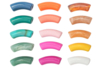 Curved Acrylic Beads Tube - 15 pcs - 3 - Acrylic Beads - 10doigts.com - Acrylic Beads – 10doigts.fr
