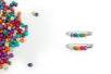 Large Iridescent Seed Beads - 8000 Beads - 2 - Seed Beads - 10doigts.com - Seed Beads – 10doigts.fr