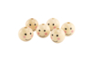 Wooden Face Beads - 6 Pieces - 1 - Wood Beads - 10doigts.com - Wood Beads – 10doigts.fr