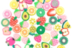 Fruit Beads - 50 Beads - 2 - Polymer Clay Beads - 10doigts.com - Polymer Clay Beads – 10doigts.fr