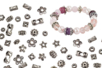 perlas intercaladas en plata envejecida - Abalorios Intercalados – 10doigts.fr