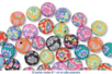 Shamballas with Millefiori Polymer Beads - 2 - Handicrafts for Creating Your Jewelry - 10doigts.com - Handicrafts for Creating Your Jewelry – 10doigts.fr