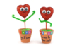 corazón pequeño en una maceta - Decoraciones de corazones para crear con amor en el Día de la Madre – 10doigts.fr