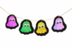 Pequeños fantasmas arcoíris - Manualidades para Halloween – 10doigts.fr