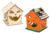 Linterna calabaza Halloween - Linternas para hacer – 10doigts.fr