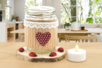 portavelas frasco de vidrio con palitos de madera regalo día de la madre DIY - Manualidades día de la madre – 10doigts.fr