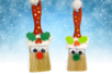 Manualidades Niños Pincel Papá Noel - Actividades manuales personajes de Navidad – 10doigts.fr