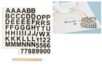 Textile Transfers – Letters and Numbers - 5 - Transfers and Iron-On Transfers - 10doigts.com - Transfers and Iron-On Transfers – 10doigts.fr