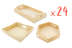 bandeja de madera maxi lote - Bandejas de madera – 10doigts.fr