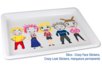 White PVC Tray - 31 x 23.5 cm - 2 - Tools and Adhesives - Construction and Modeling - 10doigts.com - Tools and Adhesives - Construction and Modeling – 10doigts.fr