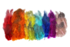 Plumas de pintada coloridas - Set de aproximadamente 250 plumas - Plumas decorativas – 10doigts.fr
