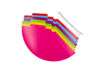 Colored Cardboard Cones, Bright Colors - 6 Pieces - 4 - DIY Costumes - 10doigts.com - DIY Costumes – 10doigts.fr