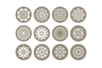 Mandalas Stencils - 12 Pieces - 3 - Stencils - 10doigts.com - Stencils: the ideal tool to get started with painting – 10doigts.fr