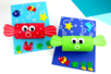 Pez globo de papel - Papeles de colores – 10doigts.fr