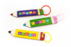 Pencil Keychains - 6 Pieces - 1 - Wooden Jewelry and Keychains - 10doigts.com - Wooden Jewelry and Keychains – 10doigts.fr