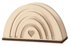 Wooden Rainbow Mail Holder - 1 - Wooden Office Items - 10doigts.com - Wooden Office Items – 10doigts.fr