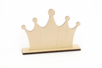 Porte-photo couronne en bois montage - Wooden Shapes – 10doigts.fr